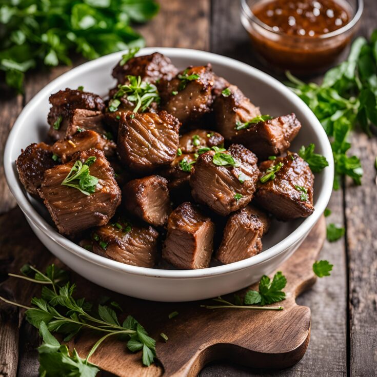 Air Fryer Steak Bites Recipe