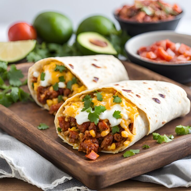 Chorizo Breakfast Burrito Recipe