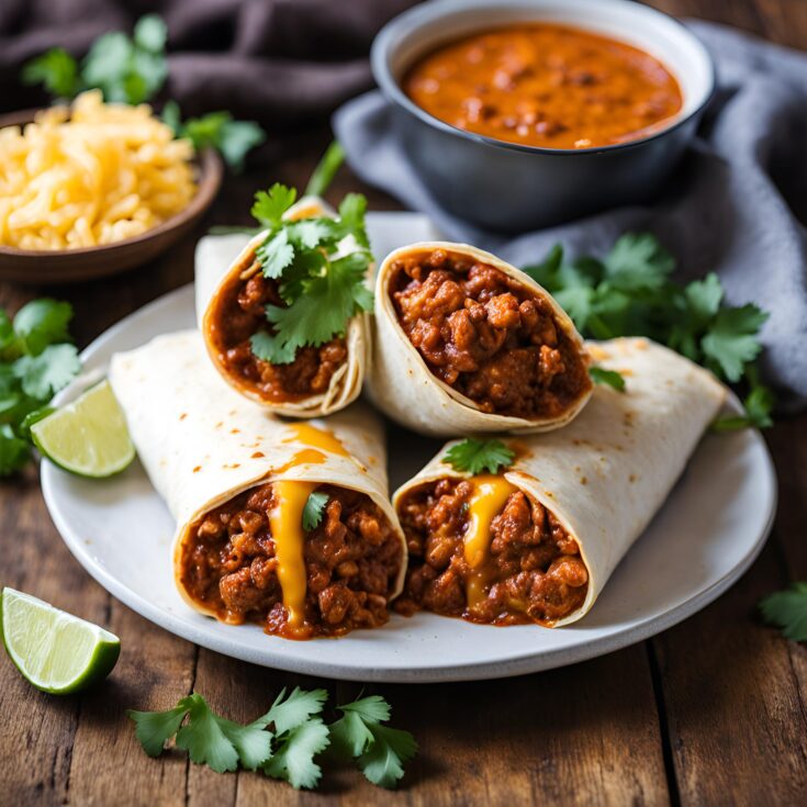 Creamy Chili Colorado Burritos Recipe