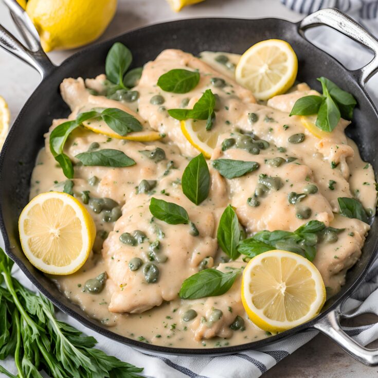 Creamy Lemon Chicken Piccata Recipe