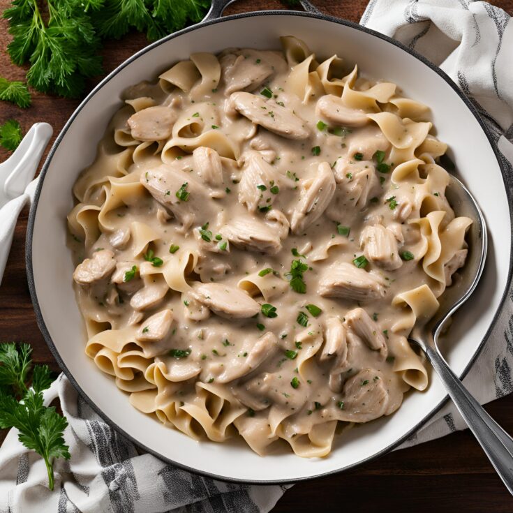 Easy Chicken Stroganoff Recipe