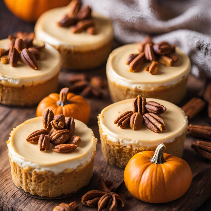 Mini Pumpkin Cheesecakes Recipe