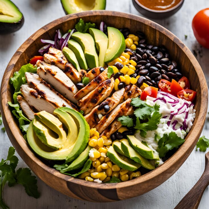 Spicy Southwest Chicken Salad Recipe