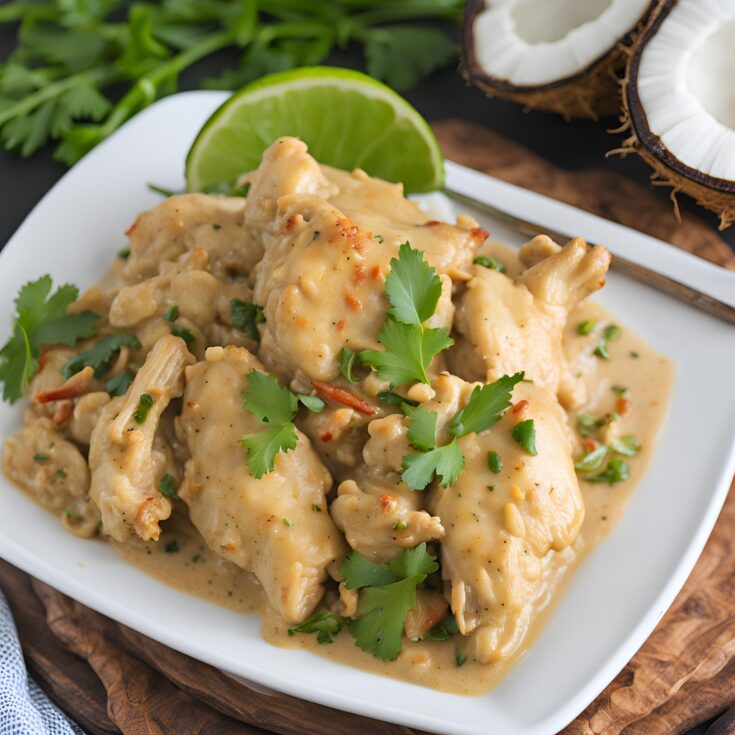 Tender Coconut Milk Chicken Recipe