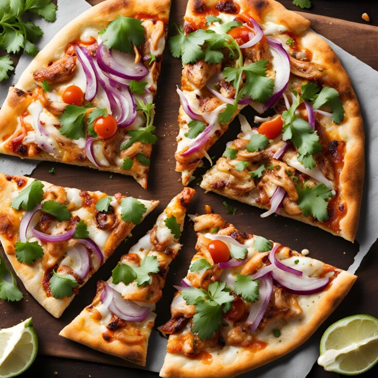 BBQ Chicken Flatbread Pizza Recipe