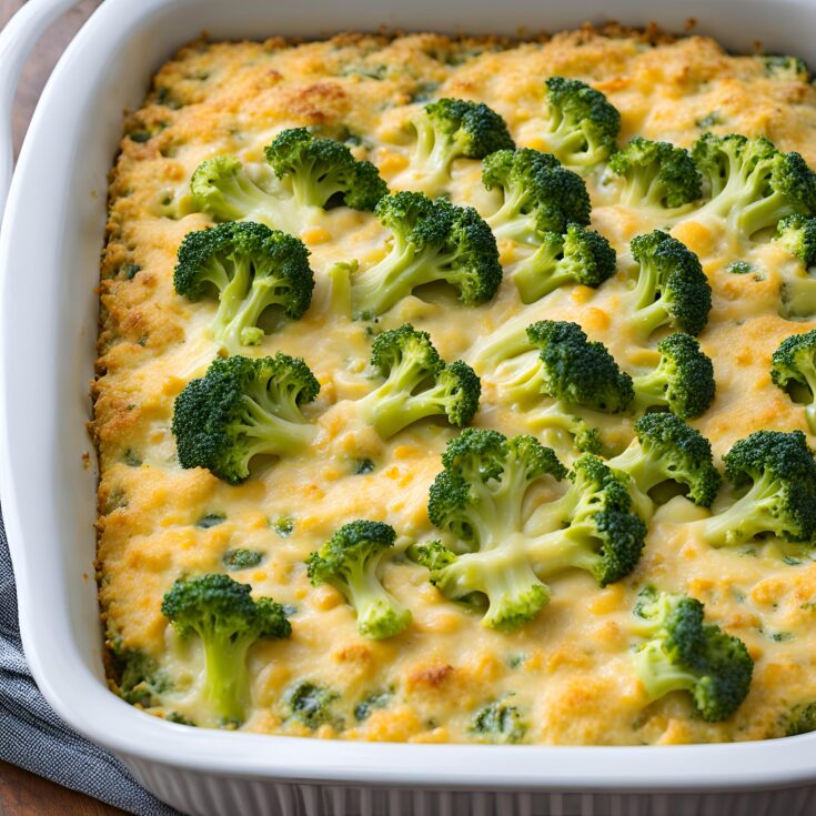 Broccoli Cheese Casserole Recipe