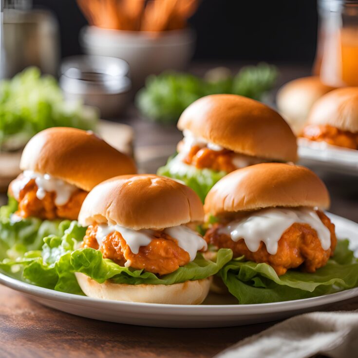 Buffalo Chicken Sliders Recipe