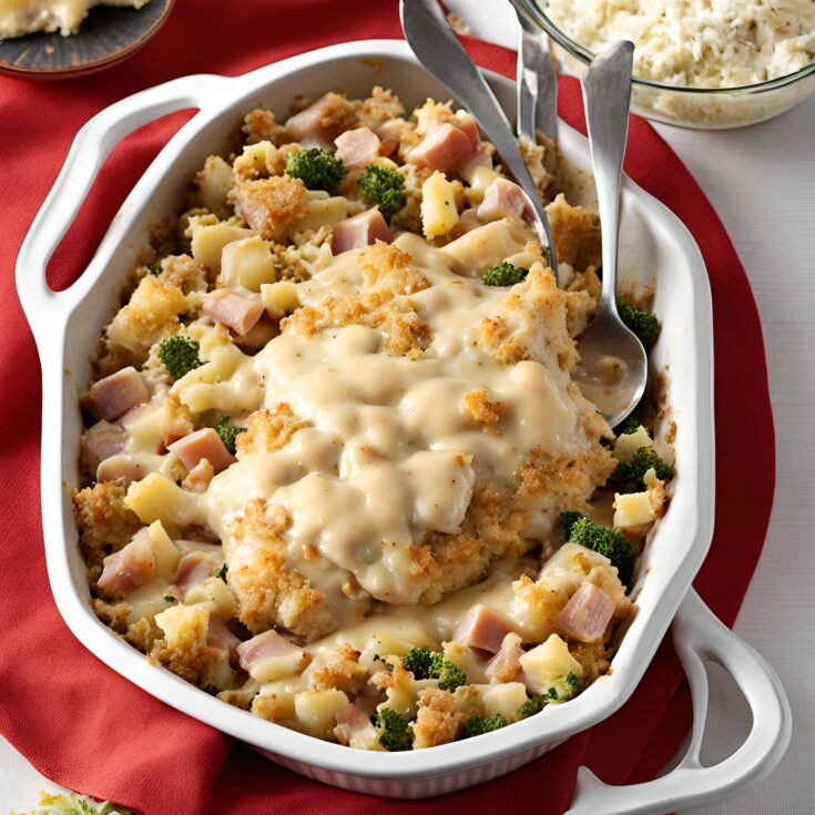 Chicken Cordon Bleu Casserole Recipe