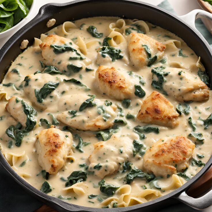 Creamy Chicken Florentine Recipe