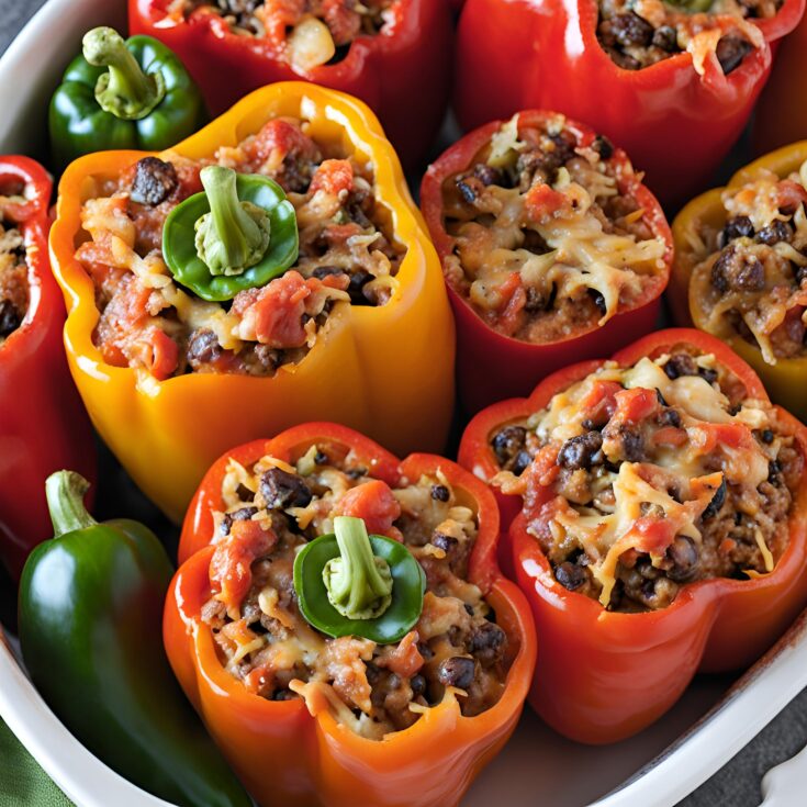 Easy Italian Stuffed Peppers Recipe