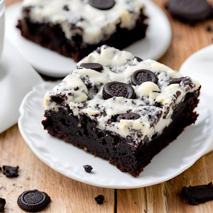 Fudgy Cookies and Cream Brownies Recipe