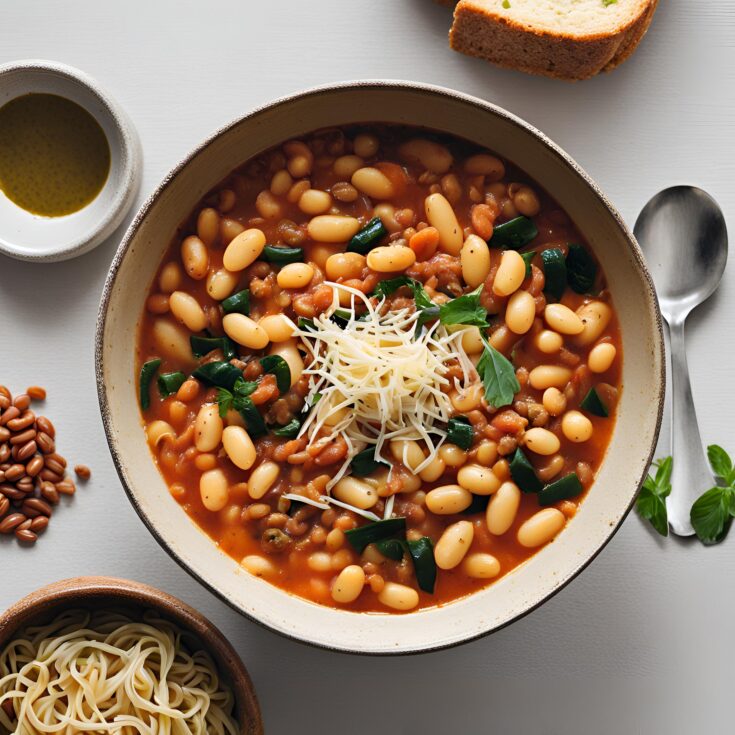 Italian Pasta Fagioli Soup Recipe