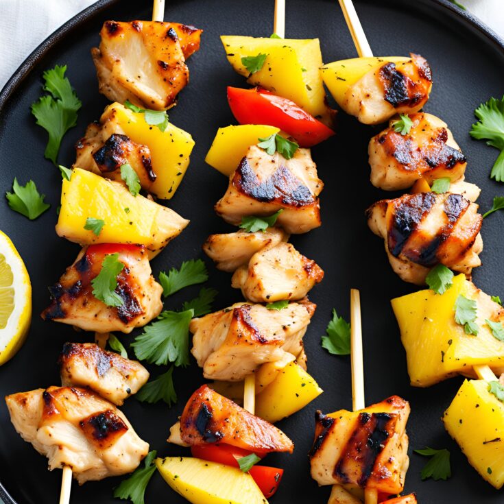 Pineapple Chicken Kabobs Recipe