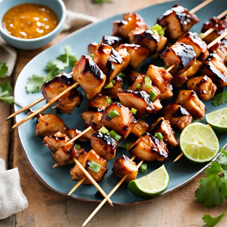 Teriyaki Chicken Skewers Recipe